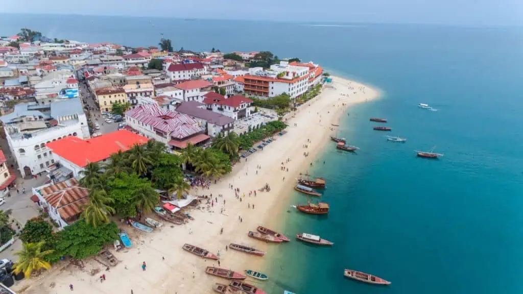 Orașul de piatră de pe insula Zanzibar