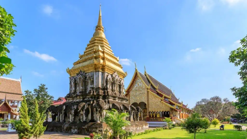 Wat Chiang Man din Chiang Mai, Thailanda