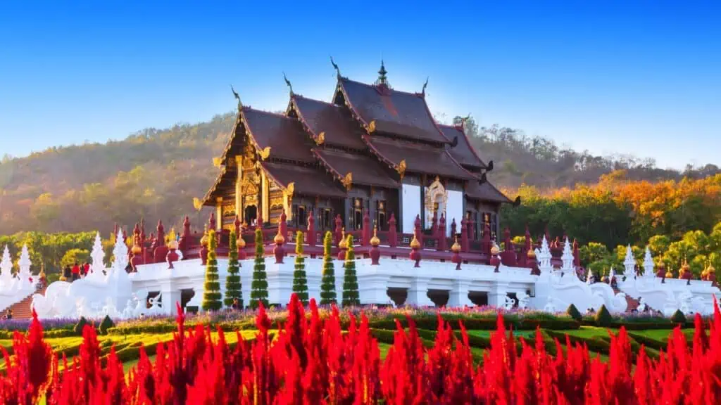 Pavilionul Royal Flower Garden din Chiang Mai, Thailanda