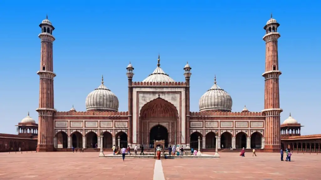 Jama Masjid din Delhi, India