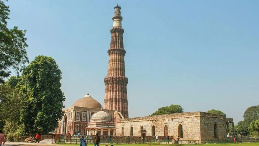 Qutab Minar din Delhi, India