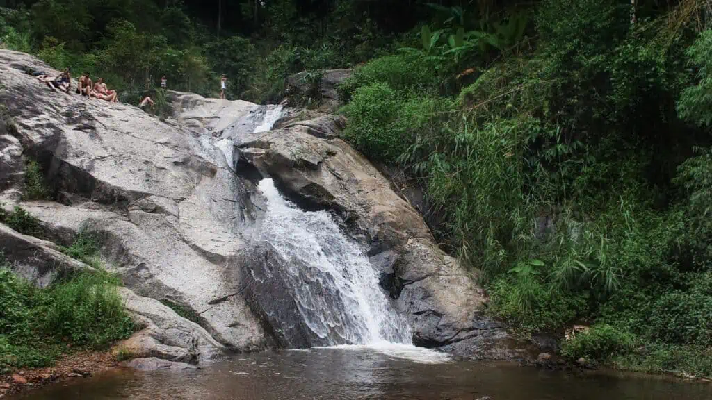 Cascada Mor Paeng lângă Pai, Thailanda