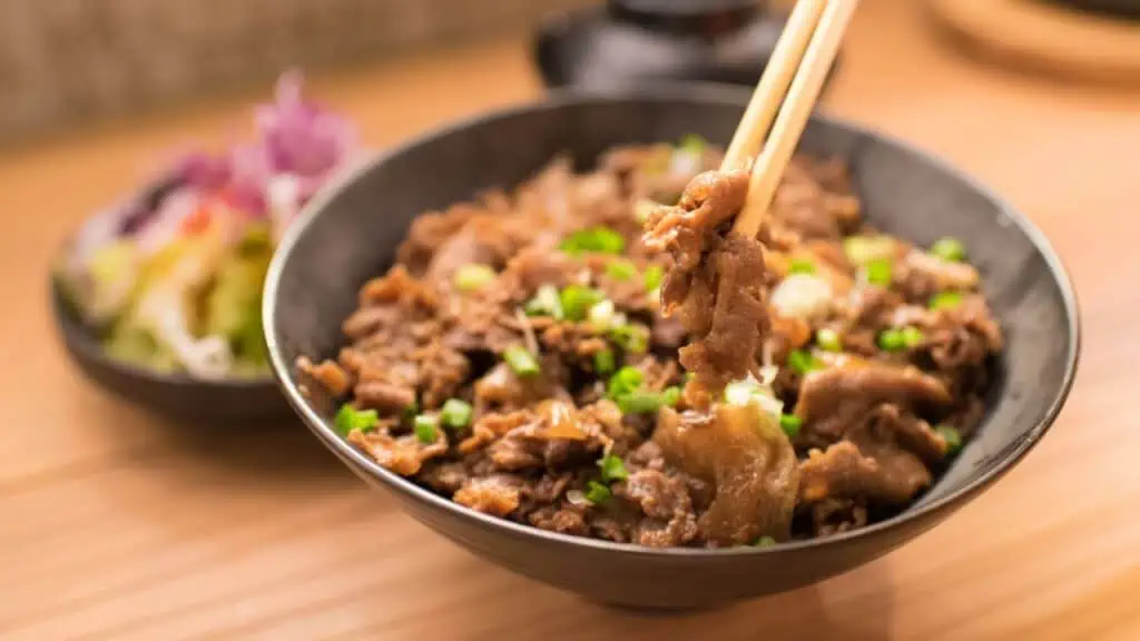 Gyudon - Bol de vită