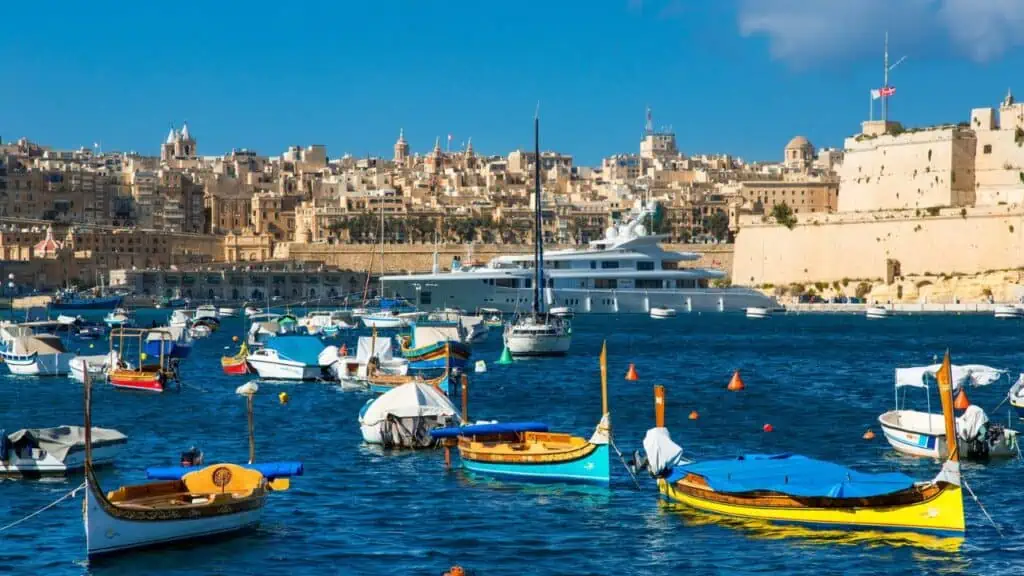 Portul Vittoriosa din Malta