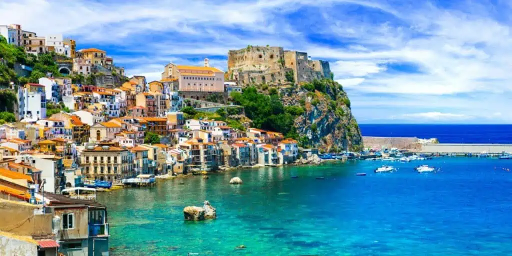 Calabria, Sicilia Italia