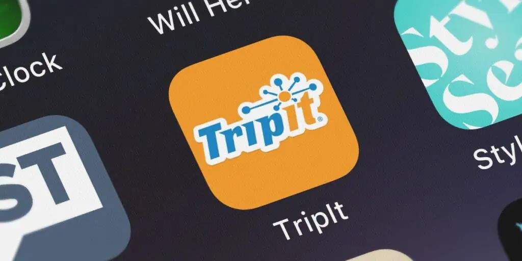 aplicația TripIt