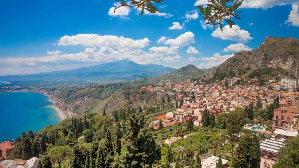 Catania în Sicilia, Italia