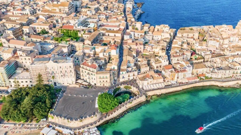 Ortigia în Sicilia, Italia