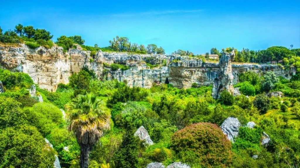 Parcul Arheologic Neapolis, Siracuza în Sicilia, Italia