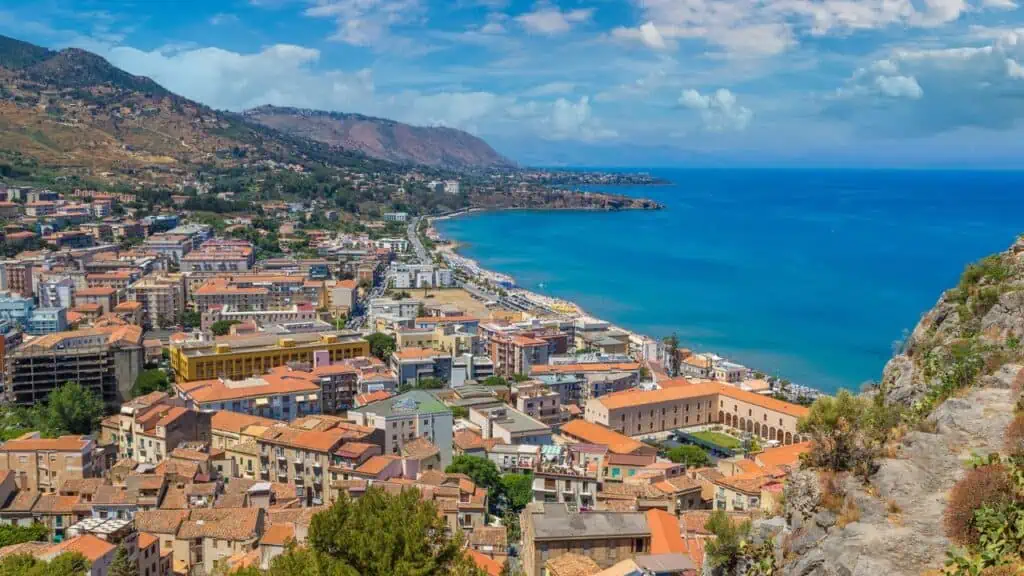 Cefalù în Sicilia, Italia