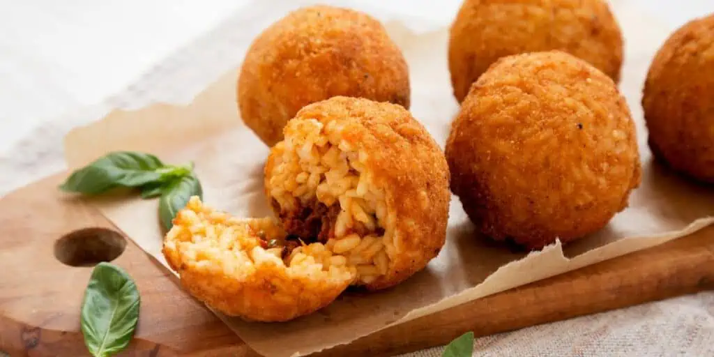 Arancini, bucătărie italiană