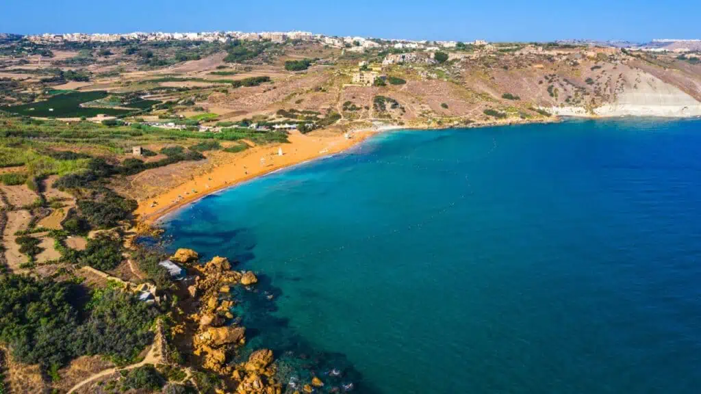 Plaja Ramla Bay din Gozo