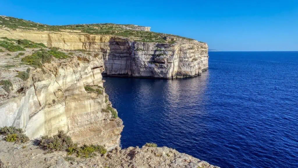 Golful Xlendi din Gozo