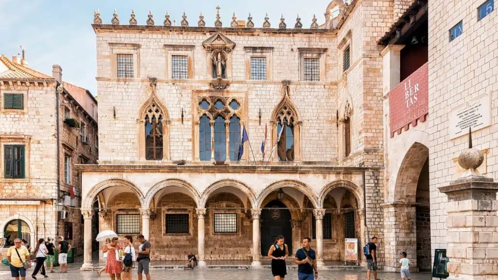 Dubrovnik, Croația - Palatul Sponza