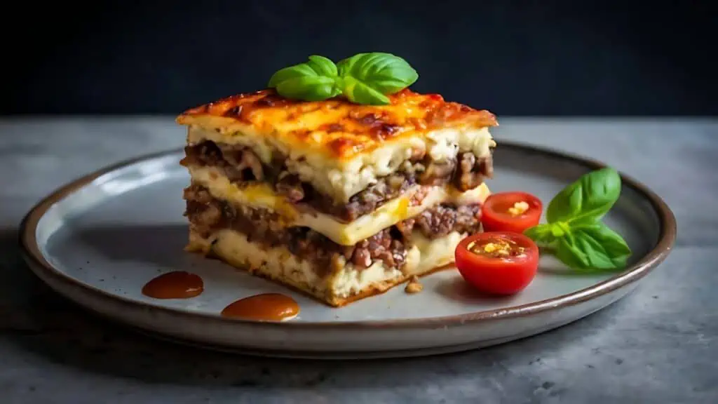 Moussaka - Caserolă de vinete