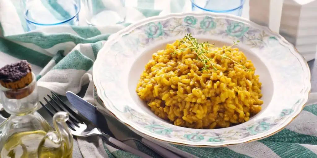 Risotto alla Milanese, bucătărie italiană