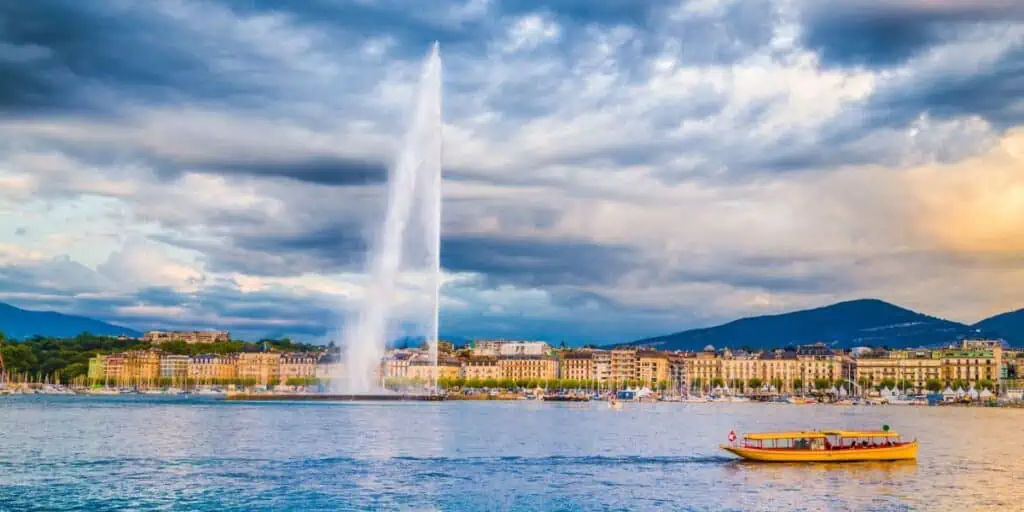 Jet d'Eau, fântâna de apă din Geneva