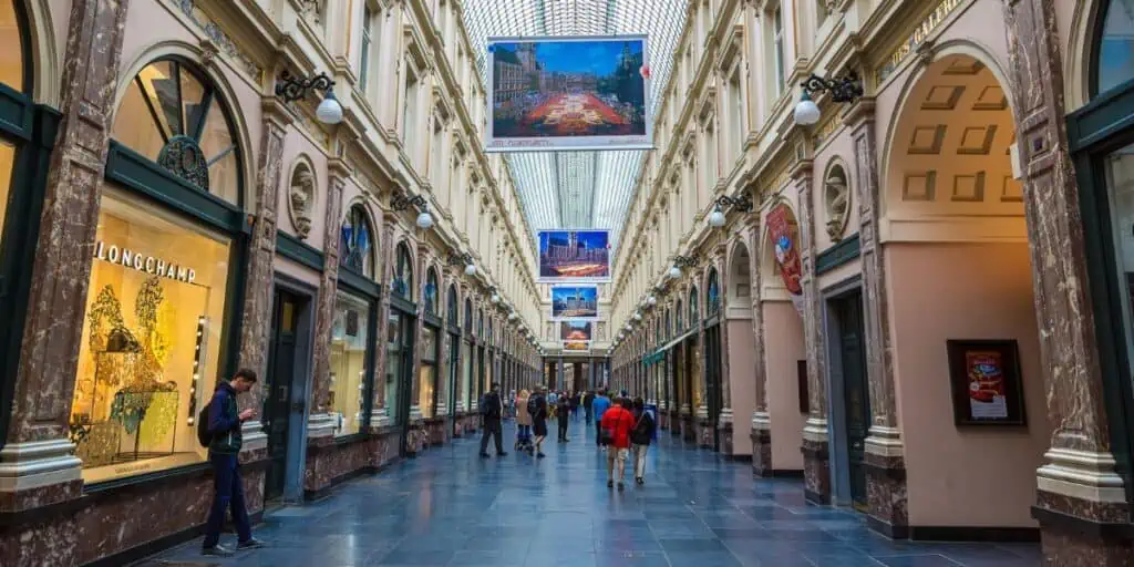 Galeria Regală Saint Hubert - Bruxelles, Belgia