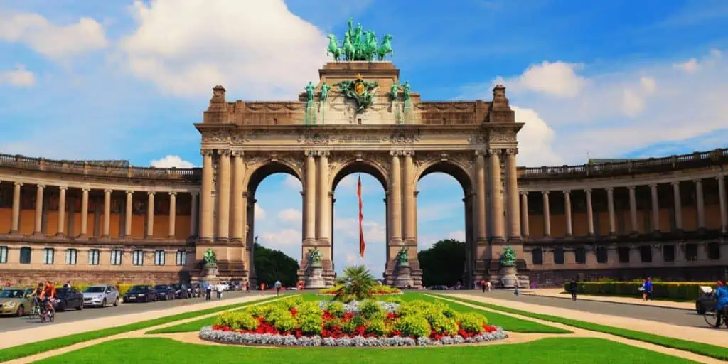 Parc du Cinquantenaire - Bruxelles, Belgia