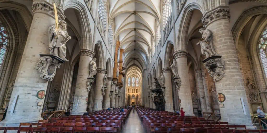 Catedrala Sfinții Mihail și Sfânta Gudula - Bruxelles, Belgia