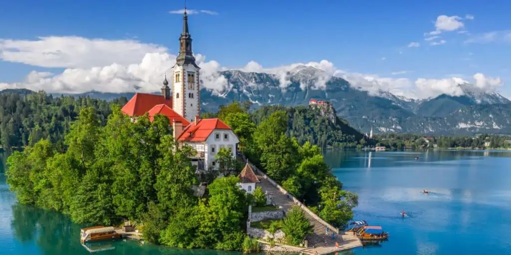 Biserica Adormirea Maicii Domnului - Bled, Slovenia