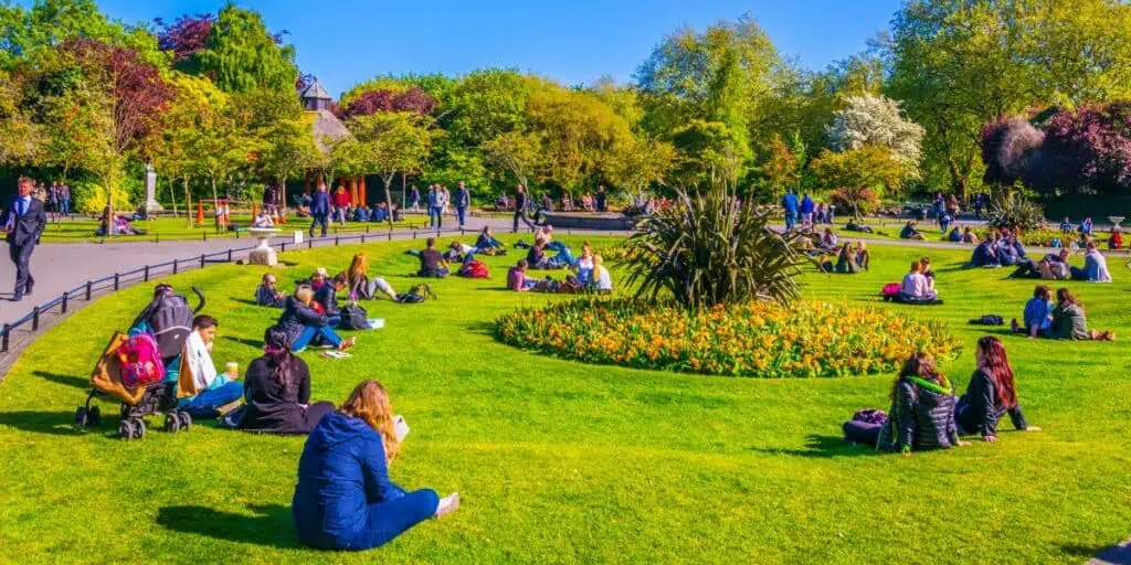 Dublin Irlanda - St. Stephens Green