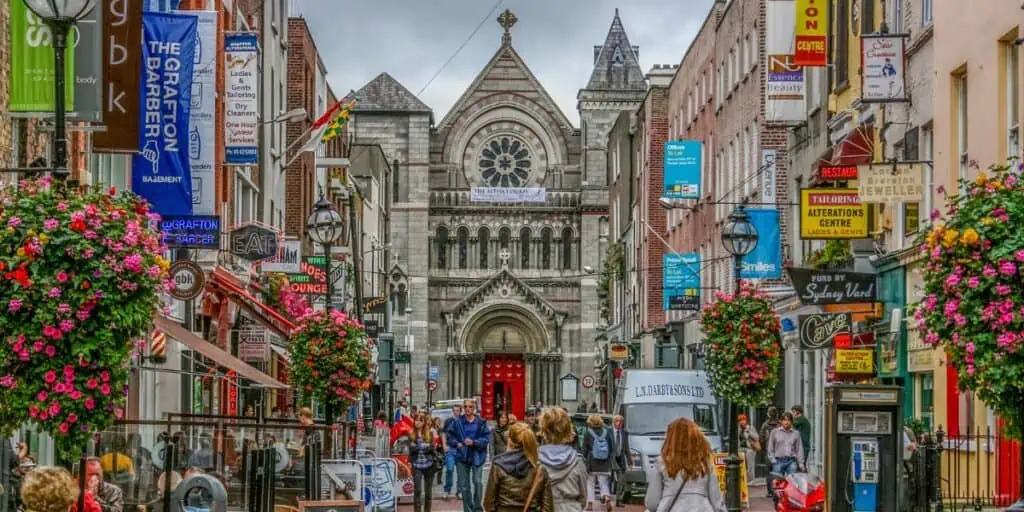 Dublin Irlanda - Grafton Street