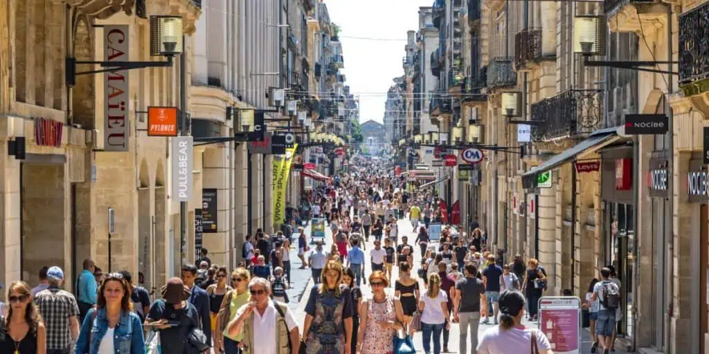 Rue Sainte Catherine - Bordeaux, Franța 