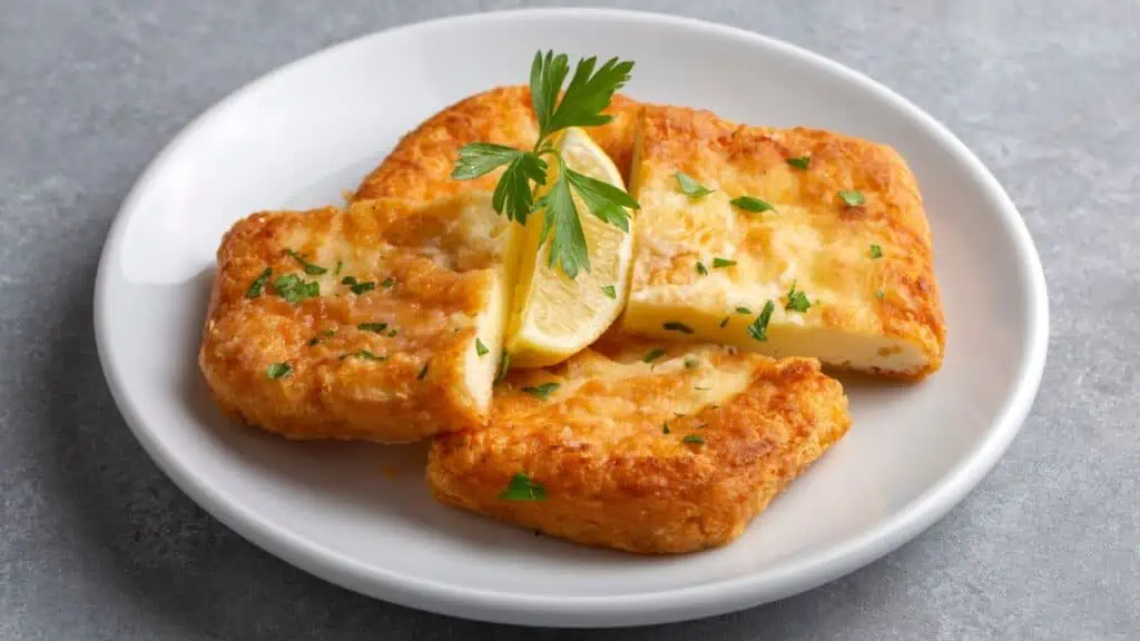 Saganaki - Brânză prăjită