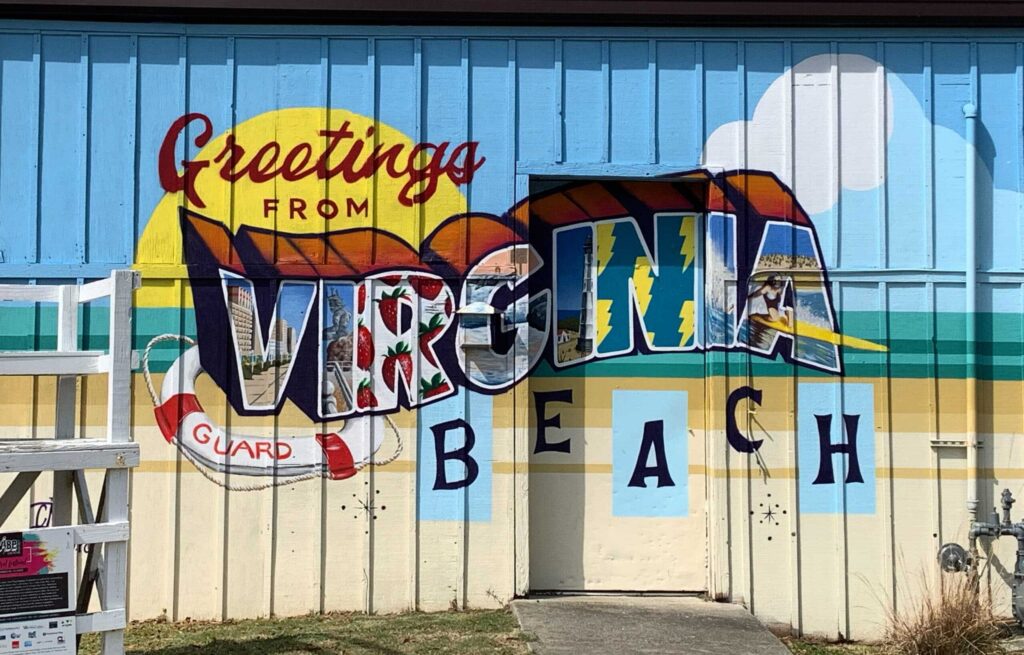 Pictura murală Virginia Beach